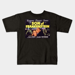 son of frankenstein Kids T-Shirt